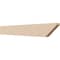 Ekena Millwork 2in. W x 4in. H x 28in. L Concord Woodgrain TimberThane Rafter Tail, Primed Tan RFTUR02X04X28CONRCPR - alternate 1
